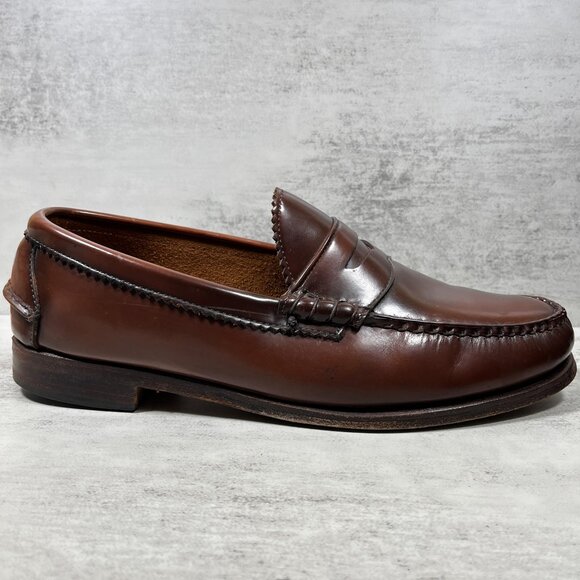 Allen Edmonds Kenwood Made in USA Penny Loafers - Men's Size 12 3E Extra Wide - Picture 4 of 9